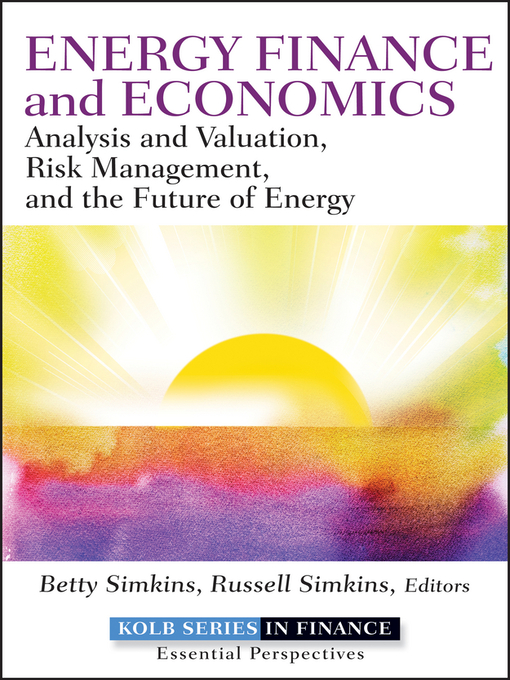 Title details for Energy Finance and Economics by Betty Simkins - Available